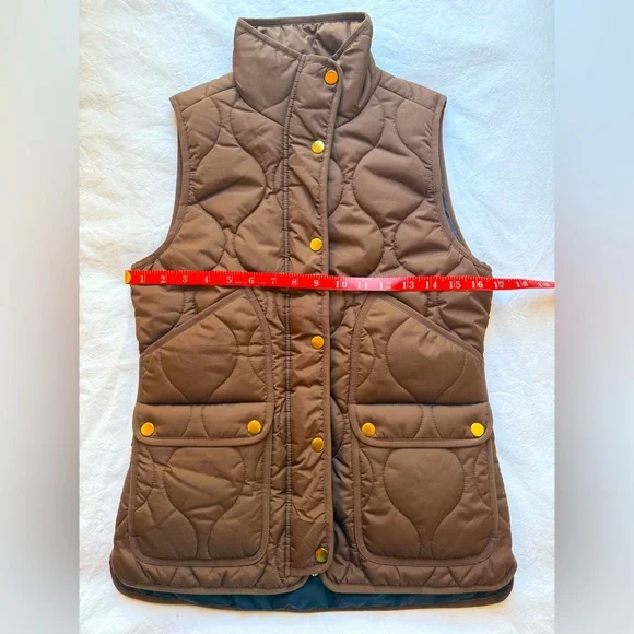 J. Crew Quilted Excursion Vest XXS - Picture 11 of 15